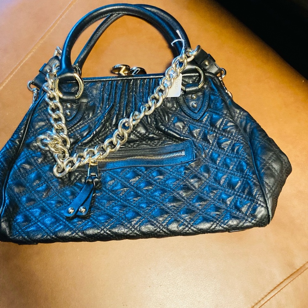 Marc Jacobs huge kiss lock bag